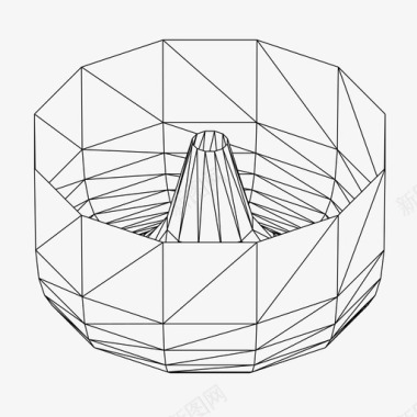 三维粒子参数化三维模型软件三维建模图标图标