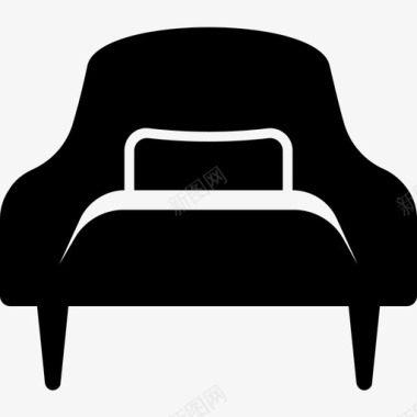 豪华椅家具座椅图标图标