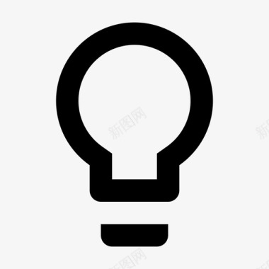 24节气ic_lightbulb_outline_24px图标