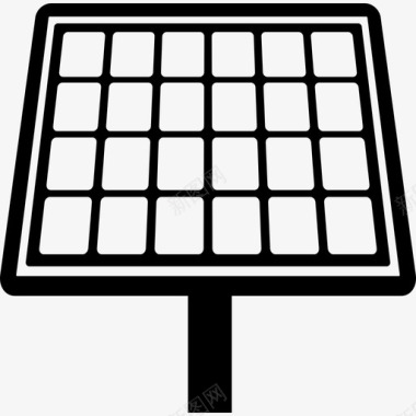 太阳能板太阳能太阳能电池太阳能板图标图标