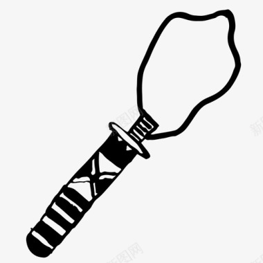 剑鞘剑武器手绘图标图标