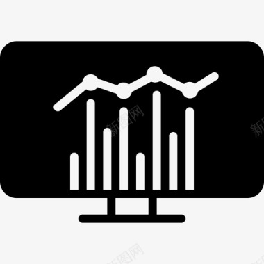 统计分析报告图标图标