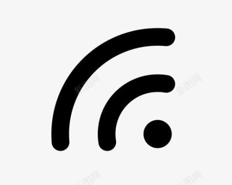 不吸烟的信号wifi连接网络图标图标