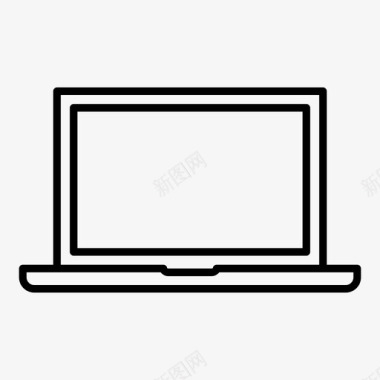 笔记本电脑电脑系统键盘图标图标