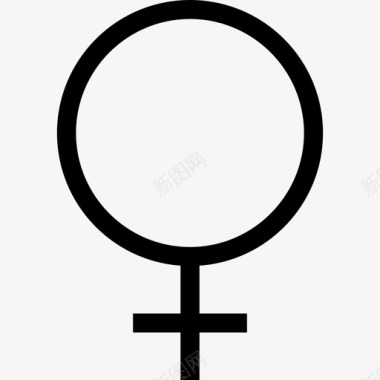 女性性别星座图标图标