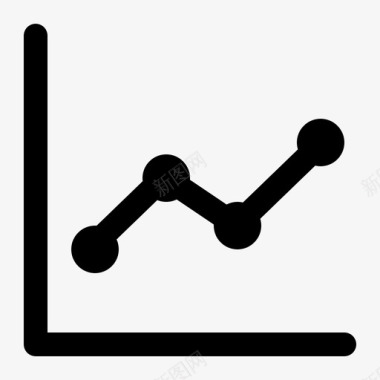 证券股票分析图表金融图标图标