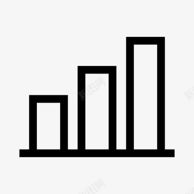 碳排放趋势条形图数据图表图标图标