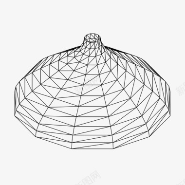 麦当劳三维标志参数化三维模型软件三维建模图标图标