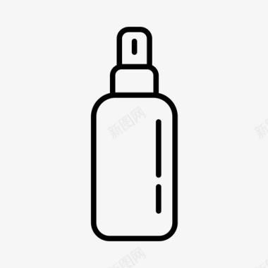 空瓶喷雾瓶空气清新剂除臭剂图标图标