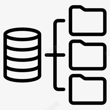 服务器数据结构数据库网络图标图标