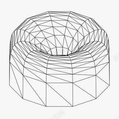 麦当劳三维标志参数化三维模型软件三维建模图标图标