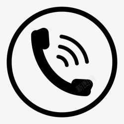 公用电话标志电话公用电话标牌图标高清图片