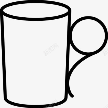 茶杯陶瓷咖啡图标图标