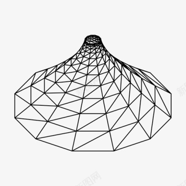 三维粒子参数化三维建模计算图标图标