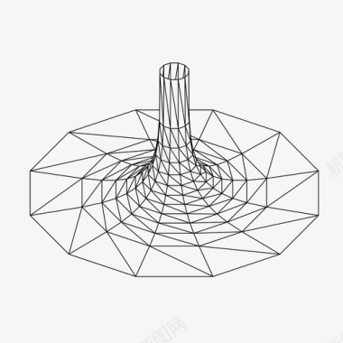 豆腐模型参数化三维模型软件三维建模图标图标