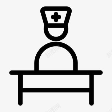 护士医生护士医院图标图标