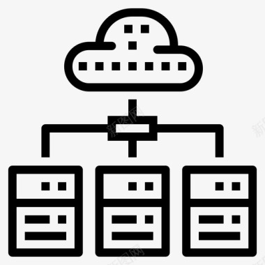 云计算机微云云计算机数据图标图标