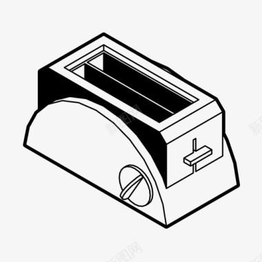 京东小家电烤面包机家用电器面包烤面包机图标图标