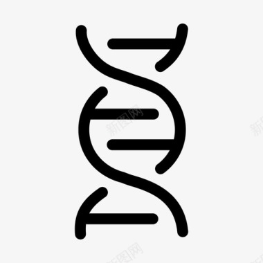 dna螺旋基因遗传学图标图标