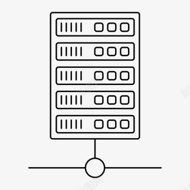 主机服务器数据数据库图标图标
