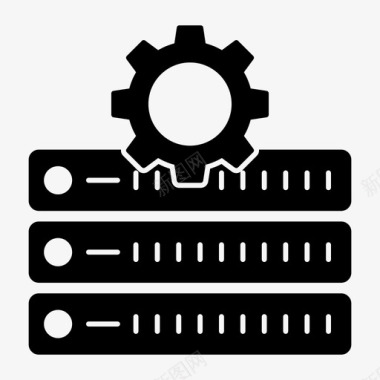 大数据搜索服务器数据中心设置图标图标