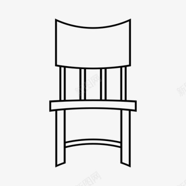 真皮座椅椅子装饰家具图标图标