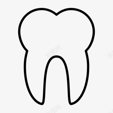 牙齿图标牙齿牙医磨牙图标图标