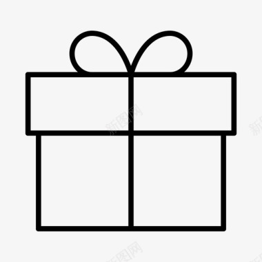 礼物盒子礼盒图标图标