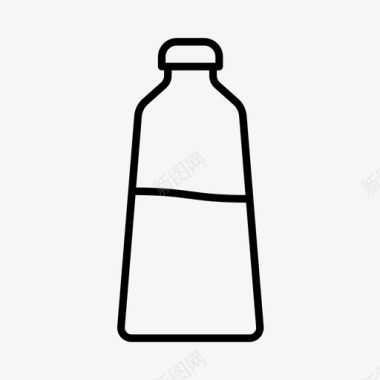 瓶子油产品图标图标
