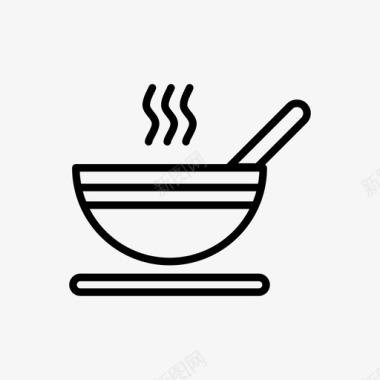 一碗汤汤食物图标图标