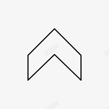 移动应用界面向上箭头应用程序电梯图标图标