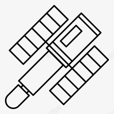 空间哈勃望远镜星系图像图标图标