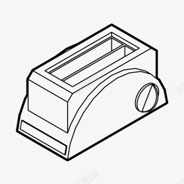 海尔小家电烤面包机家用电器面包烤面包机图标图标