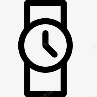 手表表带时间图标图标