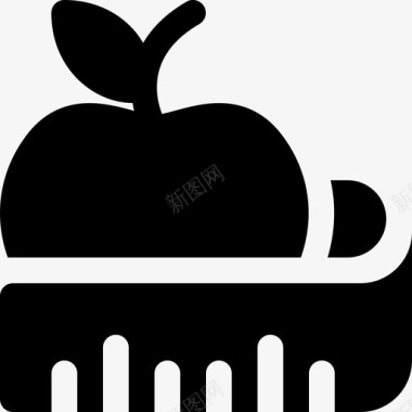 水果减肥苹果健康生活图标图标