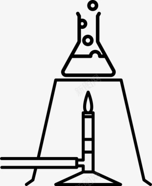 学校实验科学实验热学校图标图标