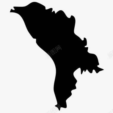 地理摩尔多瓦国家欧洲图标图标