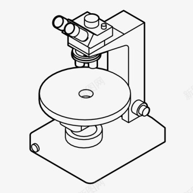 调查显微镜化学调查图标图标