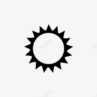 太阳光束太阳图标图标