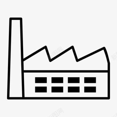 工厂建筑图片下载工厂建筑工业图标图标