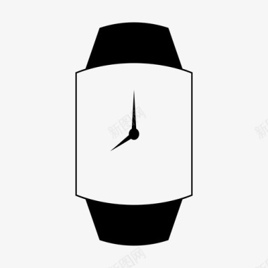手表八小时时间图标图标