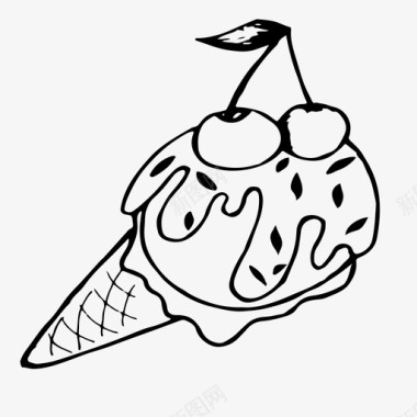 冰棍PNG冰淇淋糖果甜点图标图标