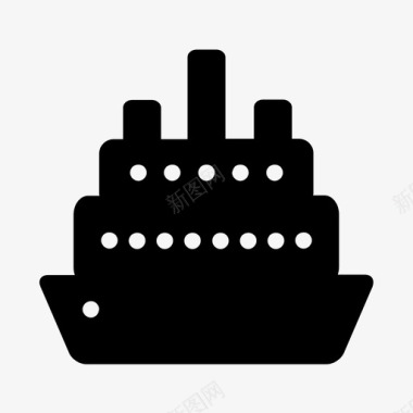 船海雕文图标图标