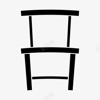 椅子家具厨房图标图标