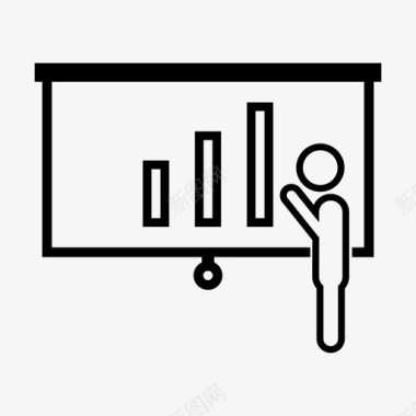 讲师演讲教育讲座图标图标