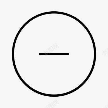 删除垃圾箱减号删除图标图标