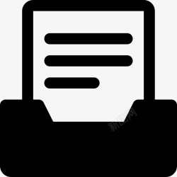 邮箱附件邮箱文档附件文件图标高清图片