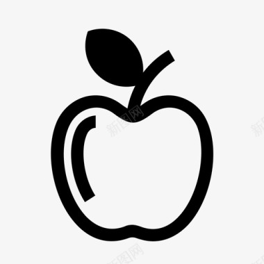 学生苹果教育学校图标图标