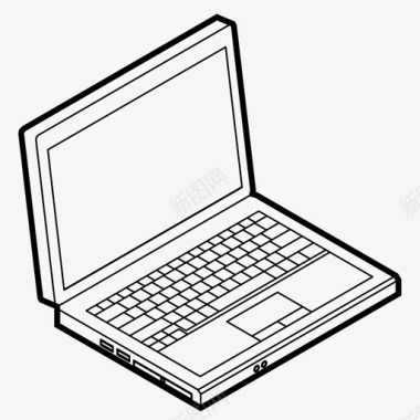 个人笔记本电脑电脑macbook图标图标