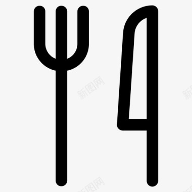 餐厅吃饭图标图标